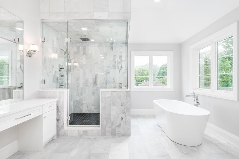 Marble Shower Interior